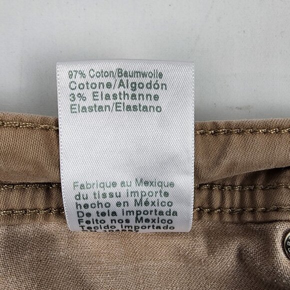 AG Adriano Goldschmied The Everett Pants Mens Slim Straight Tan Size 36x31 - Picture 13 of 13